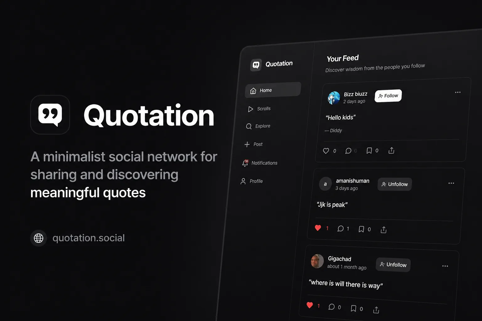 Quotation screenshot